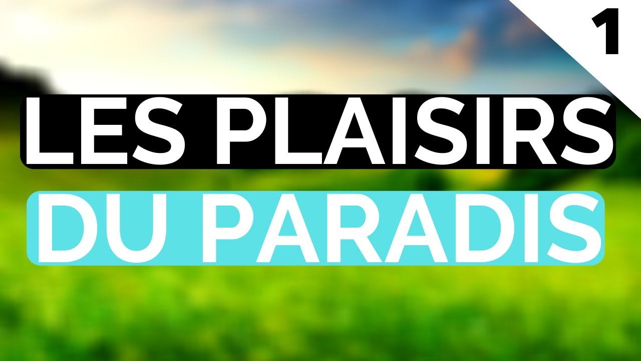 LES PLAISIRS DU PARADIS - ISLAM PARTIE 1/2