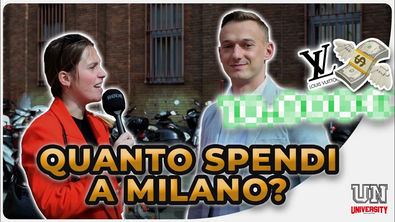 Quanto SPENDE uno STUDENTE universitario a MILANO? 💰