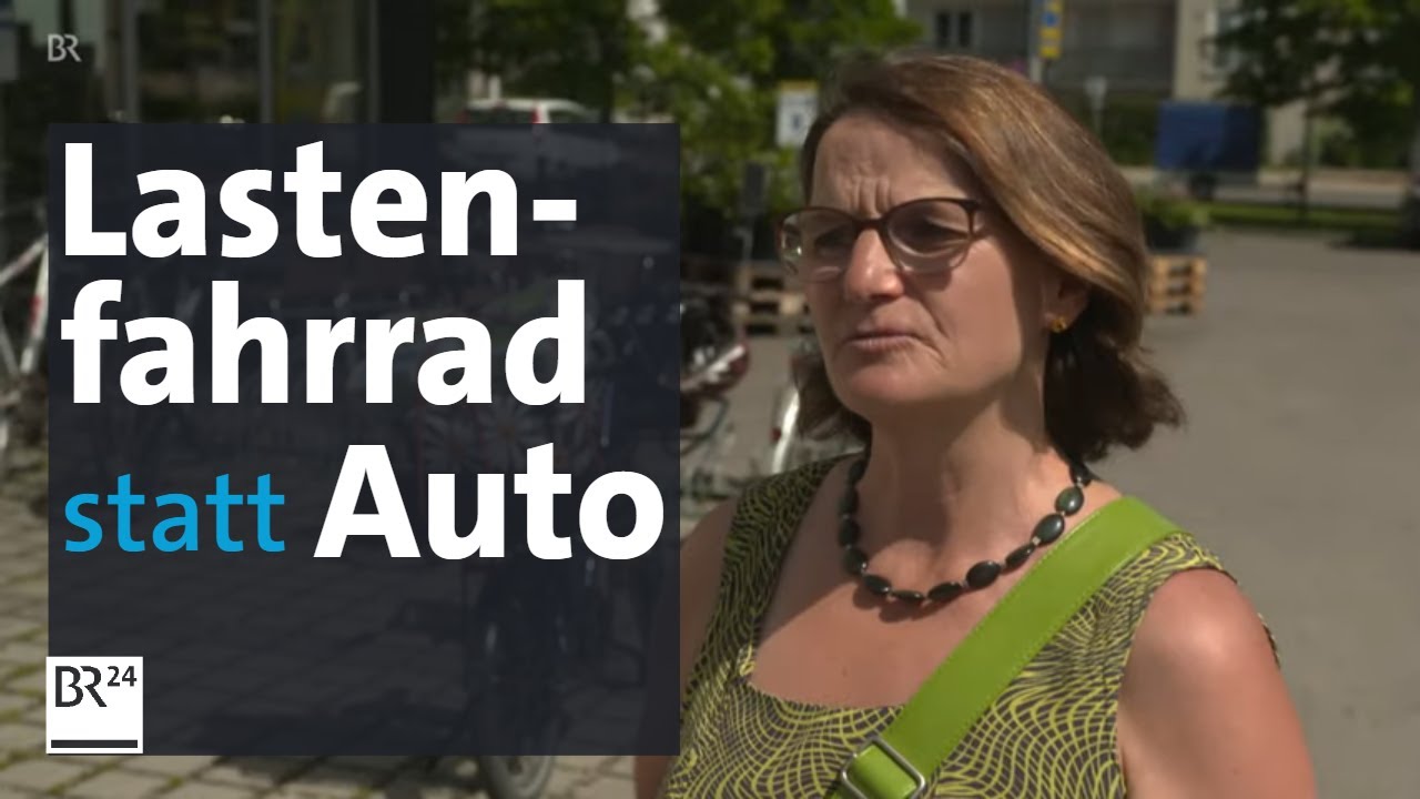 Aufs Auto verzichten? Augsburg f&ouml;dert das Lastenfahrrad | BR24