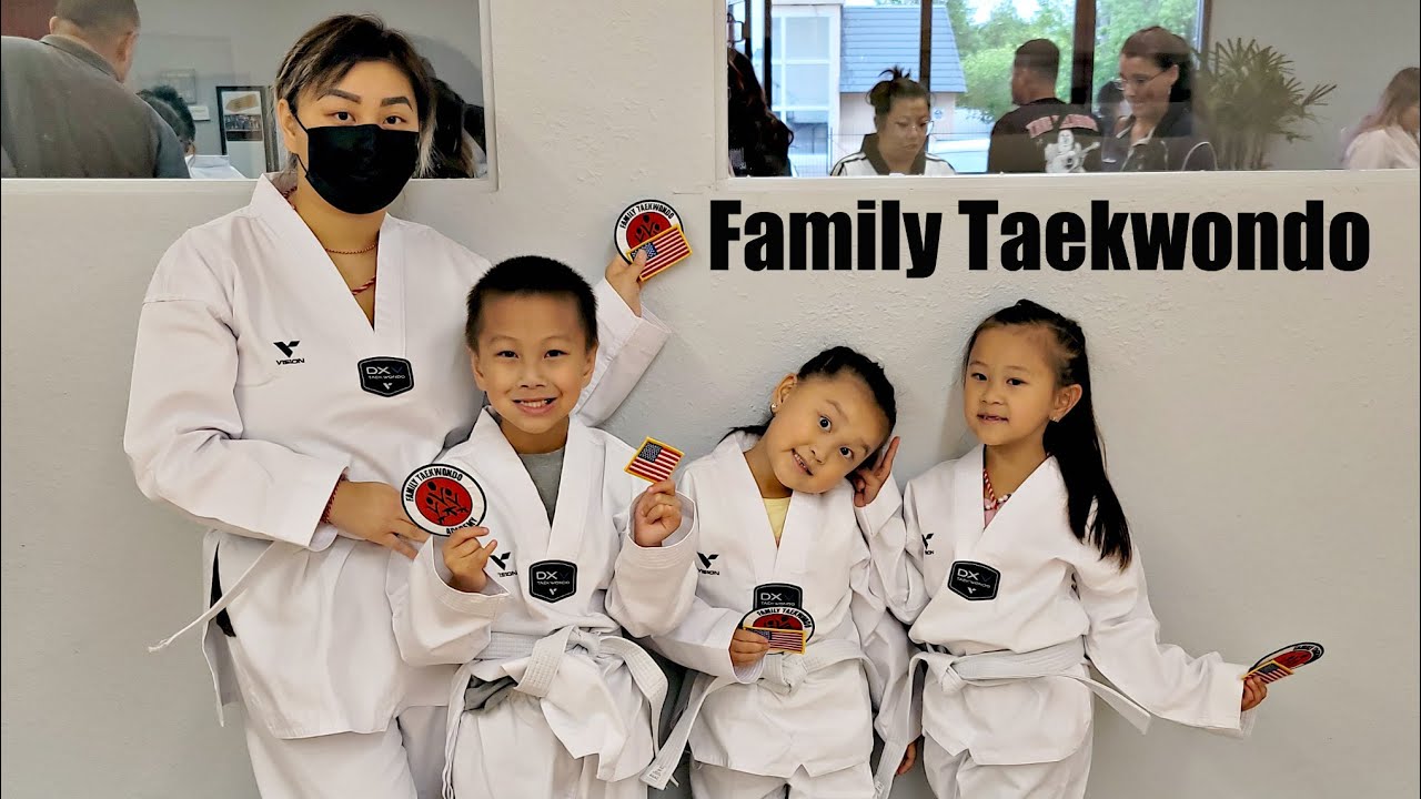 Family Taekwondo | Our First Day of Taekwondo | Kids Crew