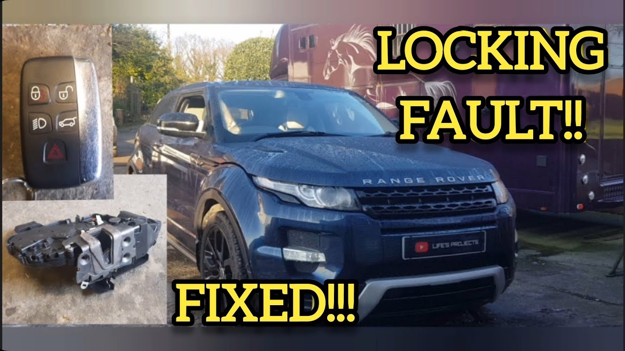 Проблема с центральным замком. Дверной замок Range Rover Evoque, Sport, Vogue, Freelander 2, Disc...