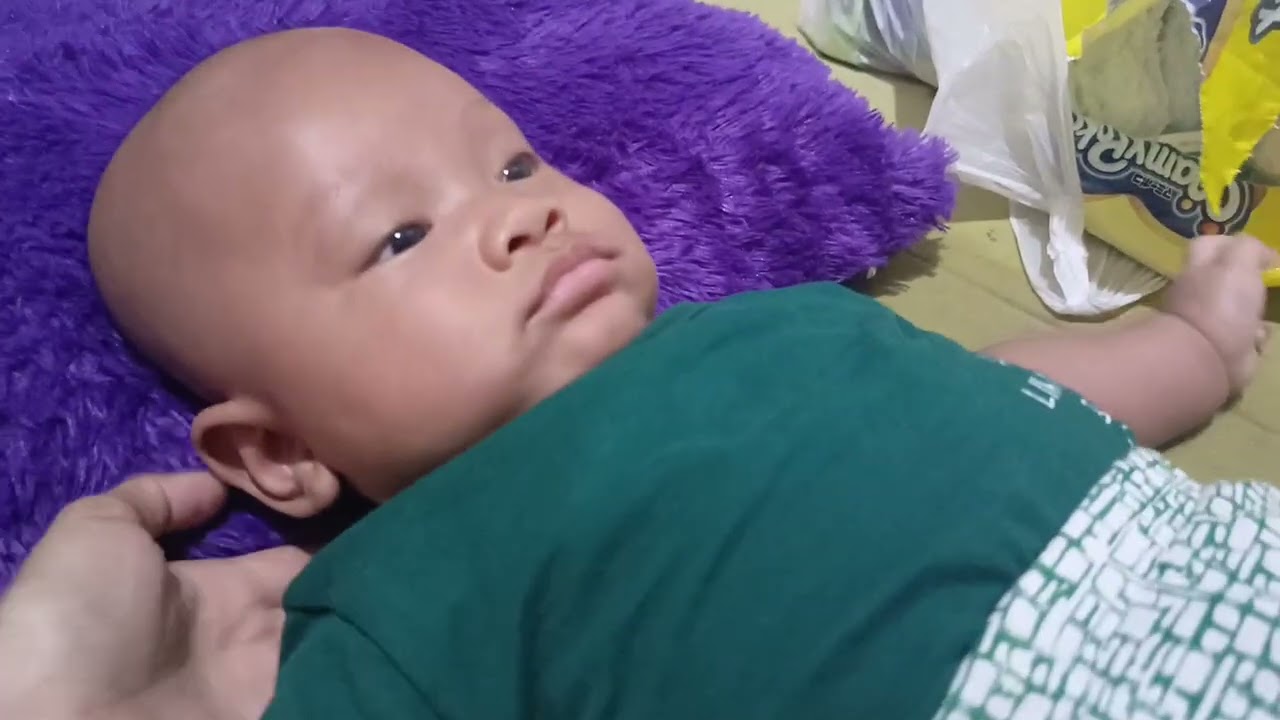 UMUR ADEK FAIZ 3 BULAN 1 HARI🤩🥰