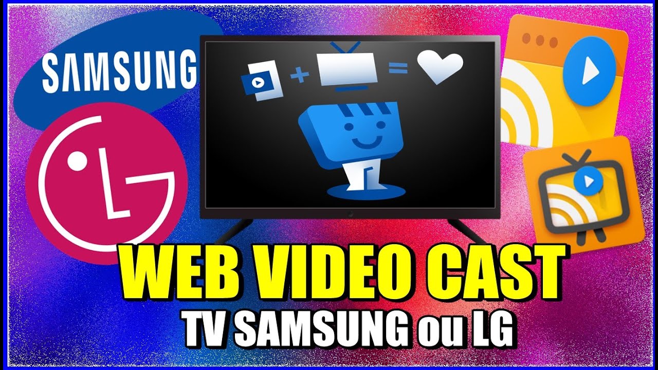 3 MODOS DE CONFIGURAR WEB VIDEO CASTER EM TVs SAMSUNG OU LG E TRANSMITIR CONTE&Uacute;DO CELULAR PARA TV