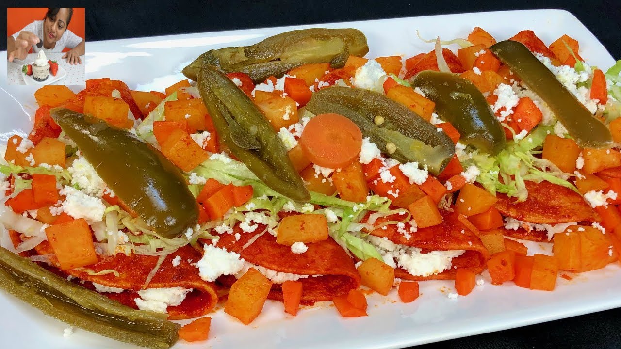 🌮 ENCHILADAS MINERAS - Receta Fácil y Tradicional con Sabor Mexicano 🇲🇽✨