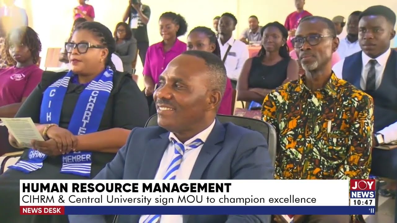 Human Resource Management: CIHRM & Central University sign MoU to champion excellence