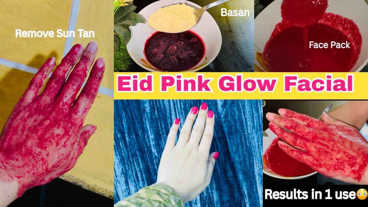 Instant Glow facial At Home | Beetroot Face Pack At Home | Girls Glow Up Transformation 