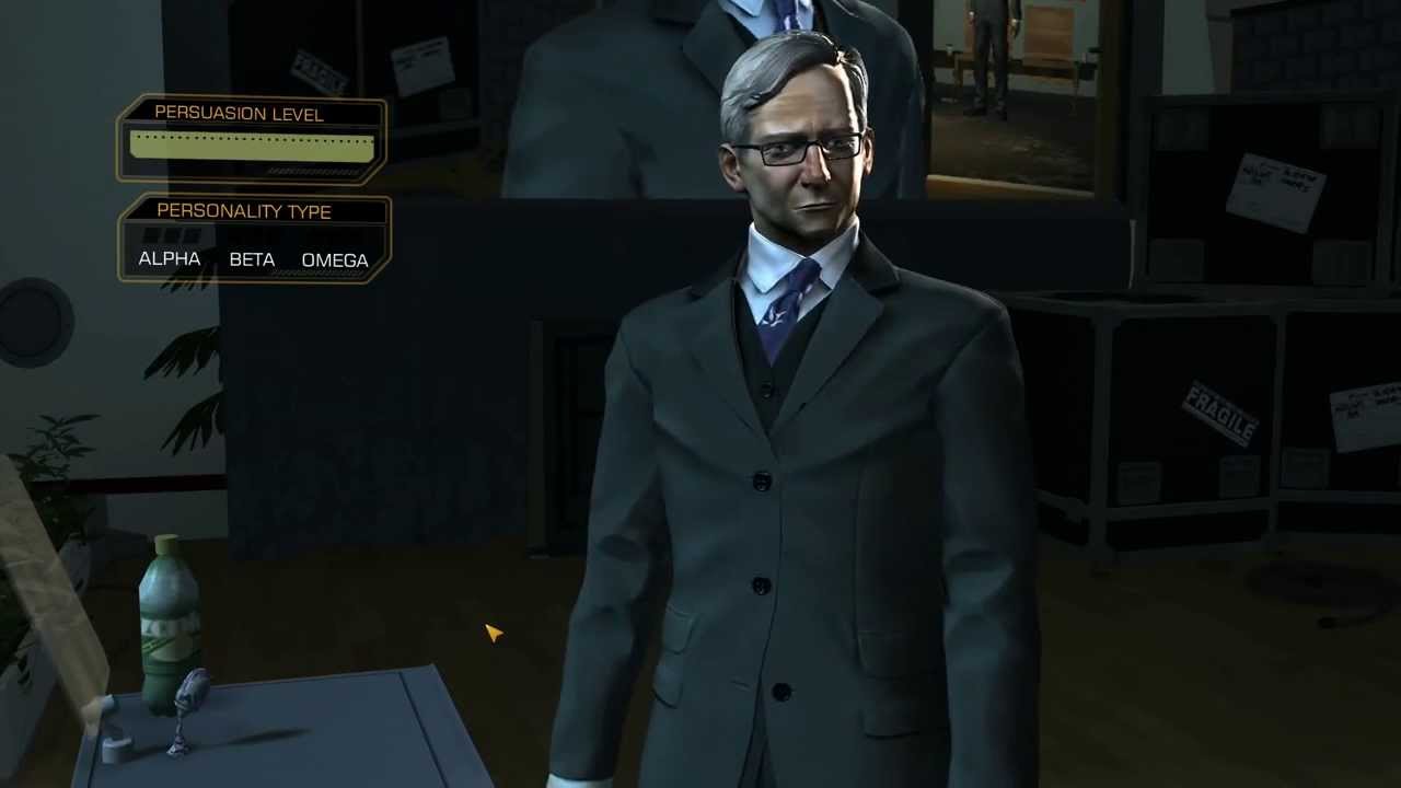 Deus Ex: Human Revolution - Confronting Bill Taggart [HD]