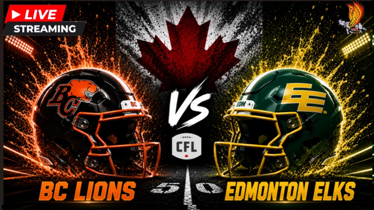 BC Lions vs Edmonton Elks: CFL Week 7 Live Play by Play and Watch Party