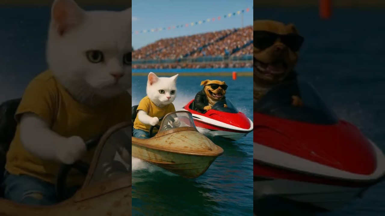 Kitten Mocked for Old Speedboat, Upgraded and Won the Race | Inspiring Story #DTK25Journey24