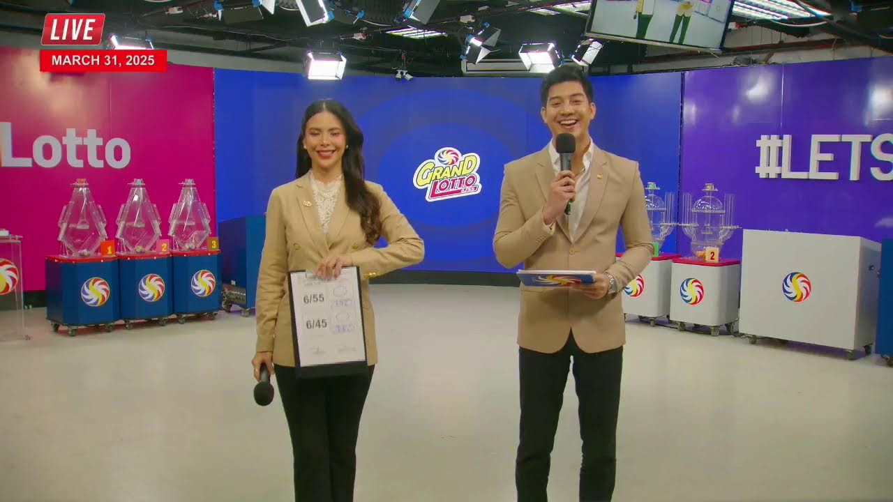 [LIVE] PCSO 9:00 PM Lotto Draw - March 31, 2025
