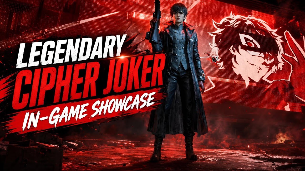 `In-game Showcase of *Persona 5 Legendary Character Skin* 