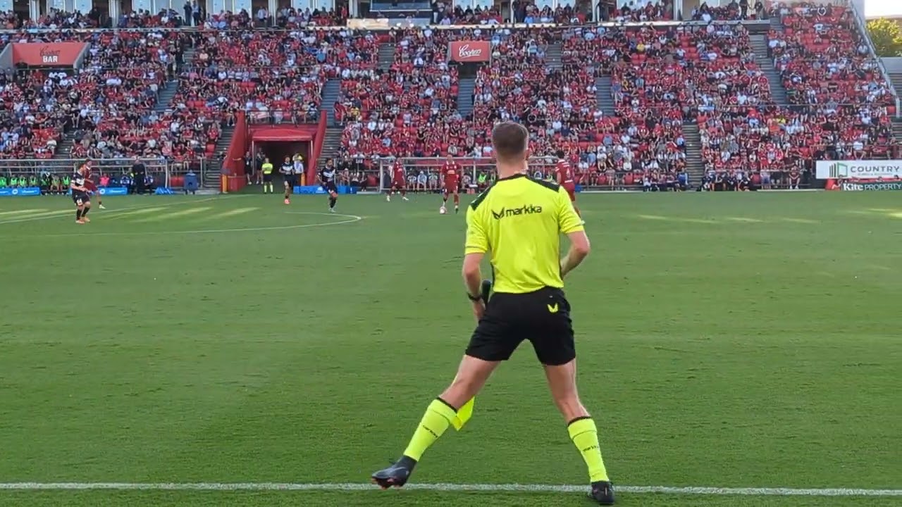Some action from the Original Derby