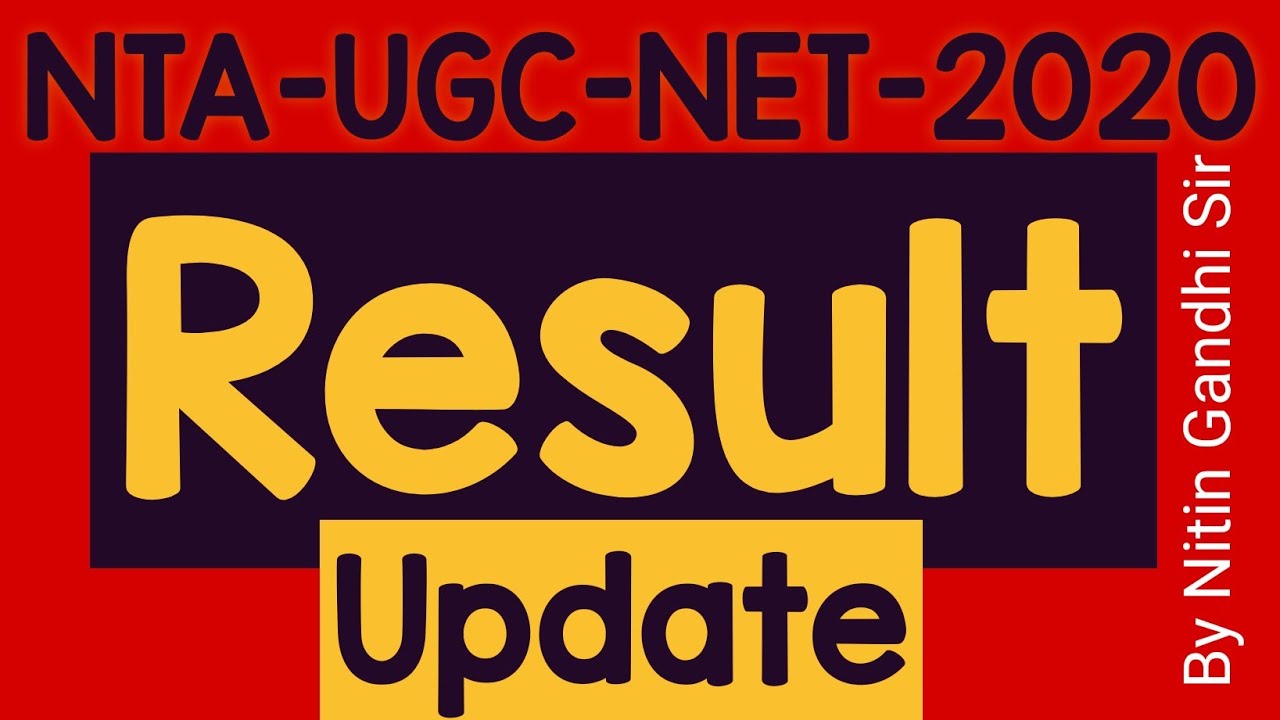 NTA UGC NET JRF Result 2020 || UGC NET Result 2020 || NTA UGC NET Result 2020 ||