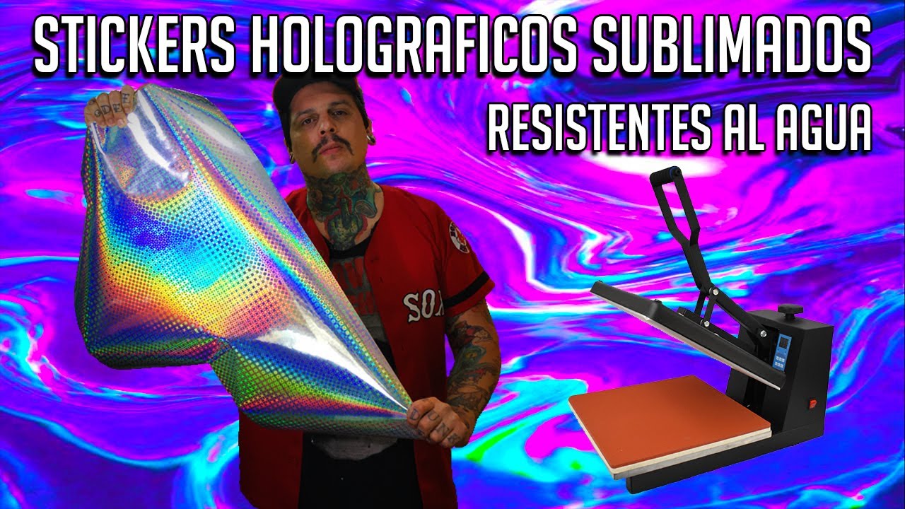 STICKERS HOLOGRAFICOS _ HOLOGRAPHIC 2020 (RESISITENTES AL AGUA)