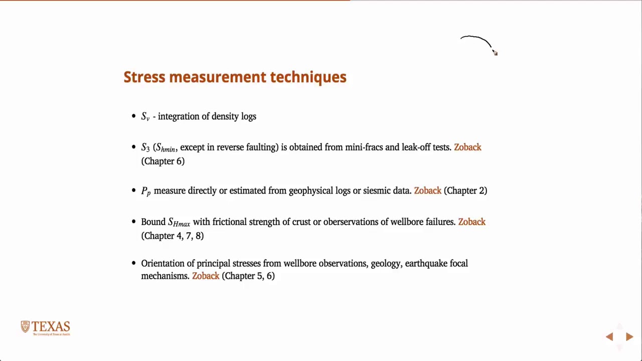 Stress Measurement Techniques