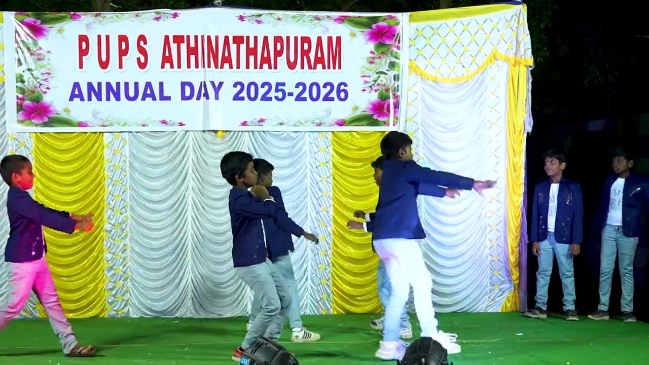 Annual Day Feb 2026 - Dance By Fourth grade Boys - PUPS GOVT School.