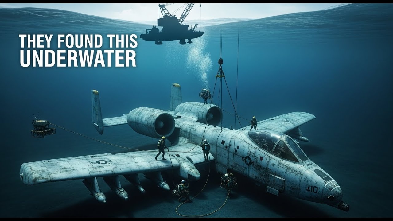 Salvaging & Restoring the “Tank Killer” A-10 Warthog — Recovered from the Depths of the Ocean
