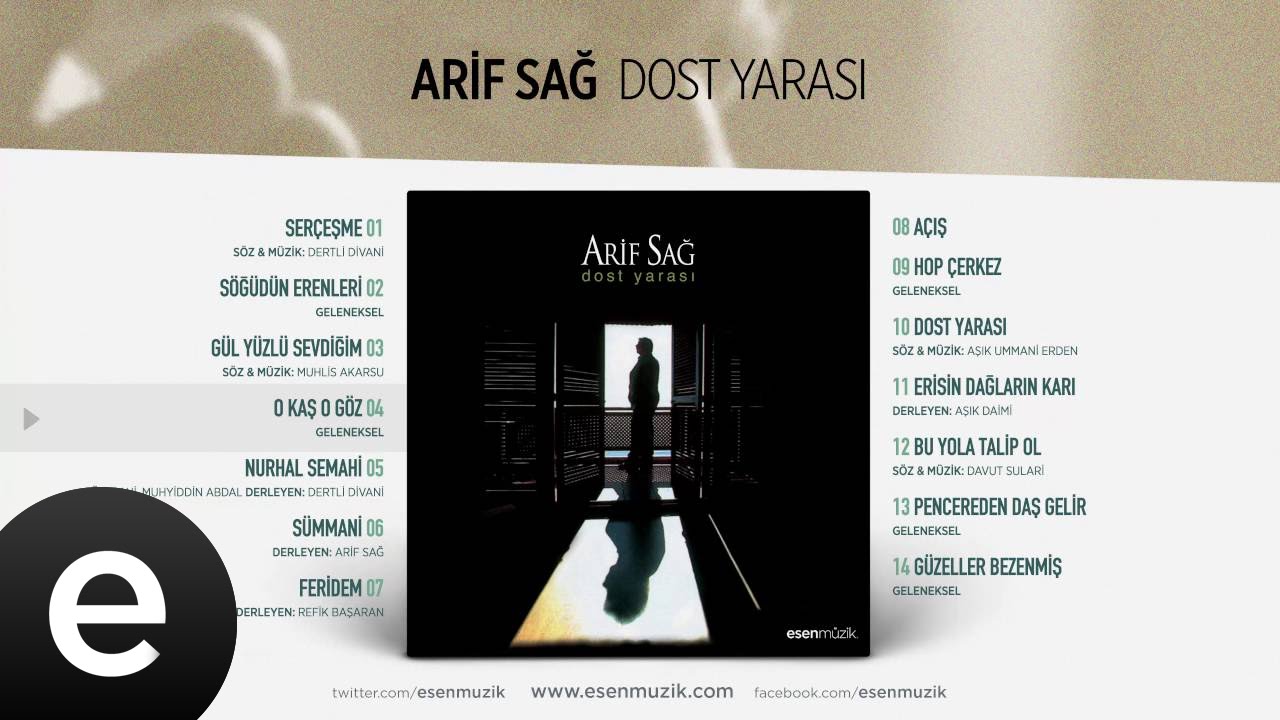 O Kaş O Göz (Arif Sağ) Official Audio #okaşogöz #arifsağ - Esen Müzik