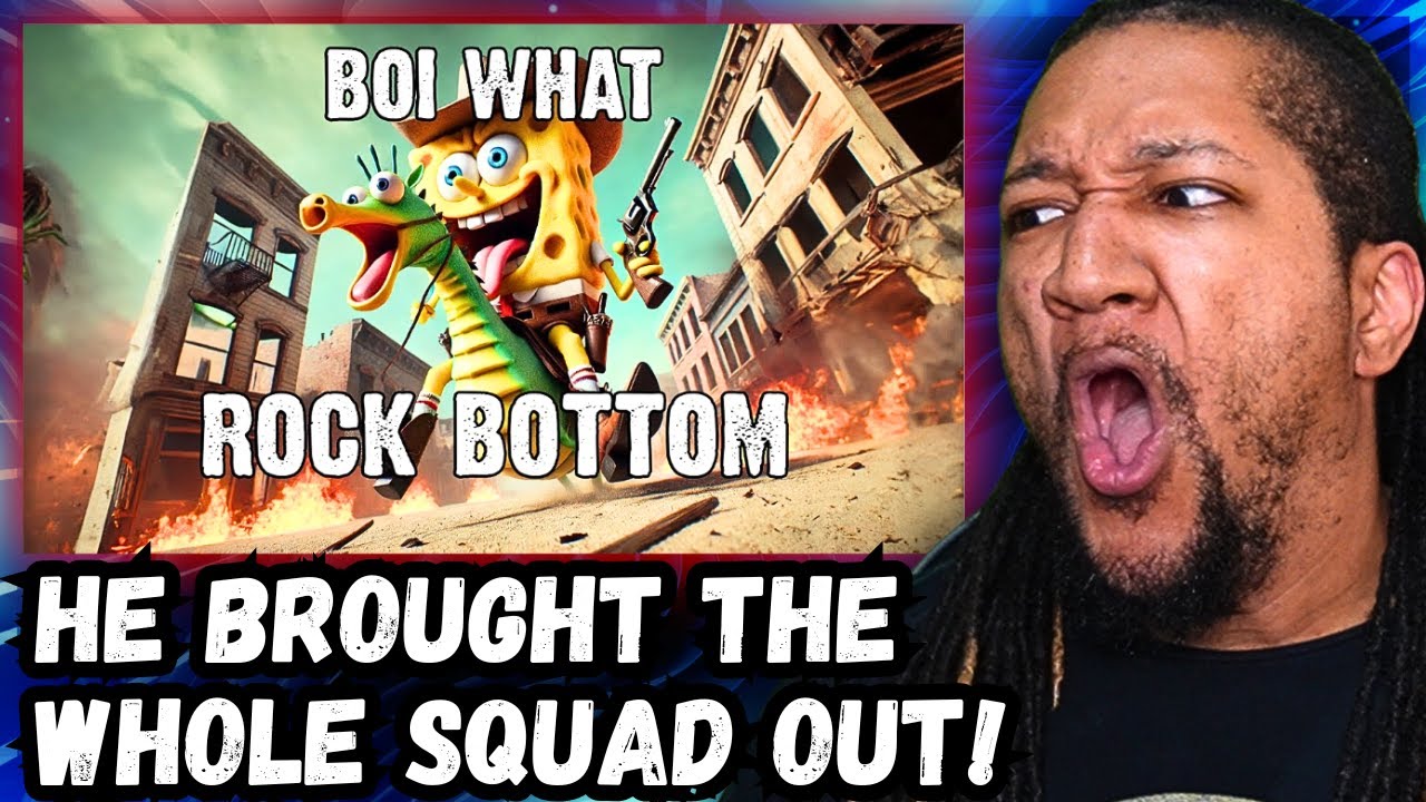 BOI WHAT - Rock Bottom (Official Lyric Video) | Reaction!