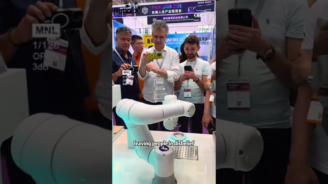 The Exhibition Where RobotX Stole the Spotlight 🤖☕ #robotx