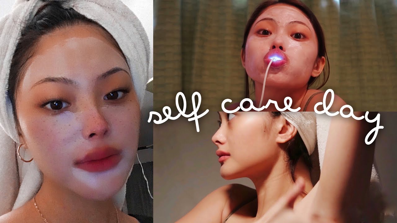 my self care day at home! (relaxing pamper routine)