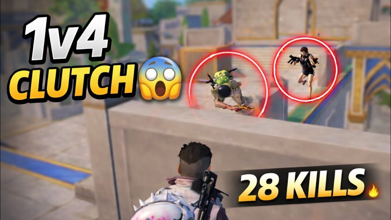INSANE 1v4 WIN on Erangel 🔥 | Solo vs Squad | 28 Kills | PUBG Mobile