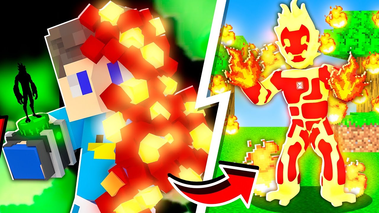 CONSEGUI O ALIEN SECRETO DO OMNITRIX!! MINECRAFT BEN 10 #02