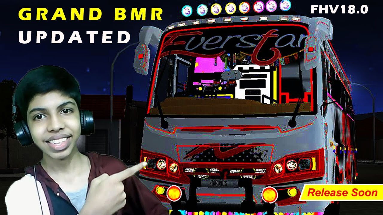 GRAND BMR UPDATED | FHV18.0 | Release Soon | Free Bussid Mod | Harivids
