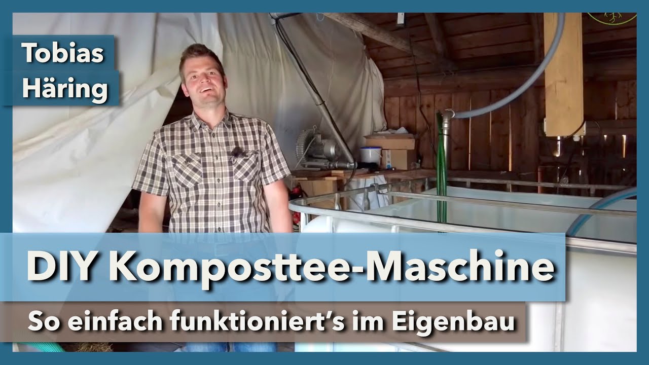 Komposttee-Maschine selbstgebaut - So funktioniert's | Tobias Häring | Rundgang 1 | 2022