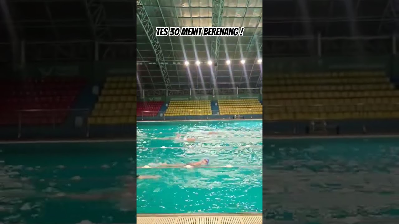 30 menit berenang ! #olahragarenang #programlatihanrenang