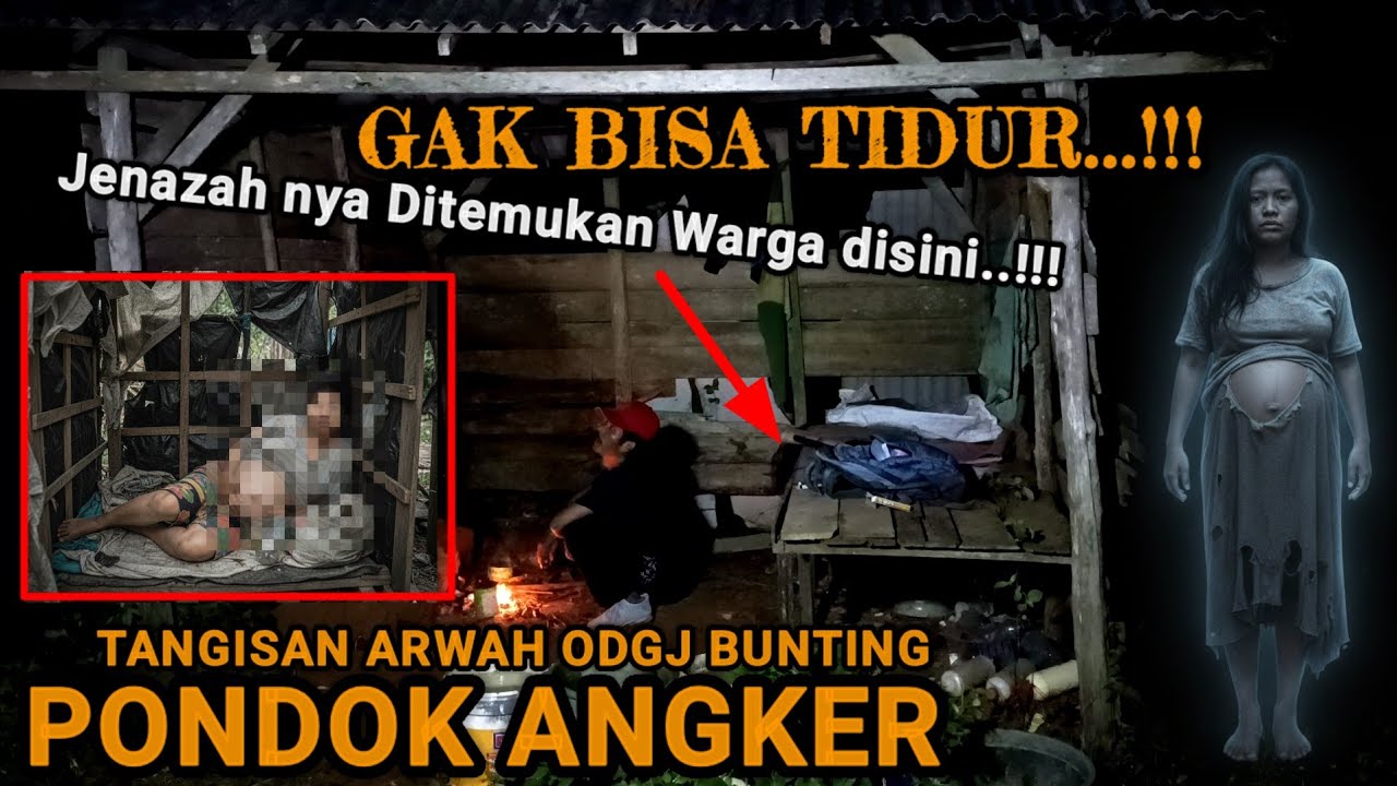 HOROR‼️SENDIRIAN DI PONDOK ANGKER SEMALAMAN SUNTUK GAK BISA TIDUR.. 
