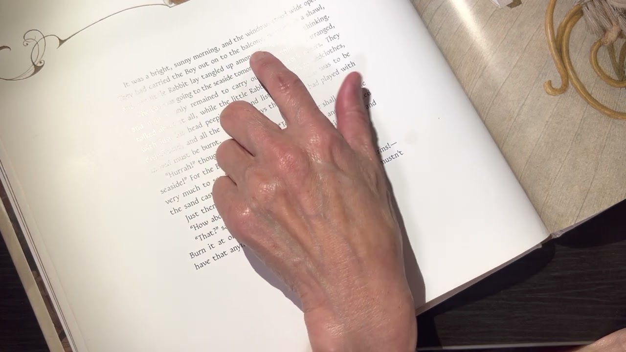 Night time story reading -  the Velveteen Rabbit asmr