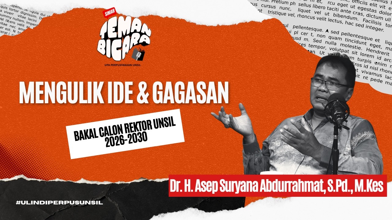 MENGULIK IDE DAN GAGASAN 