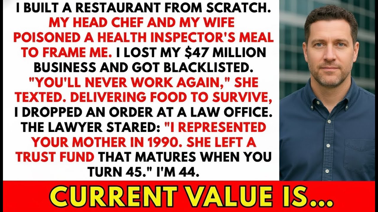 My Wife & Chef Poisoned An Inspector To Frame Me. Then A Lawyer Revealed Mom's $83M Secret