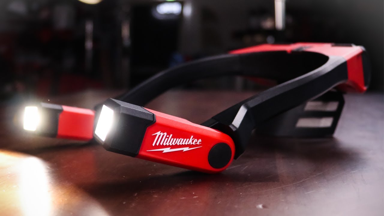 НОВЫЙ USB-фонарь на шею 400 л от Milwaukee. Какой свет!