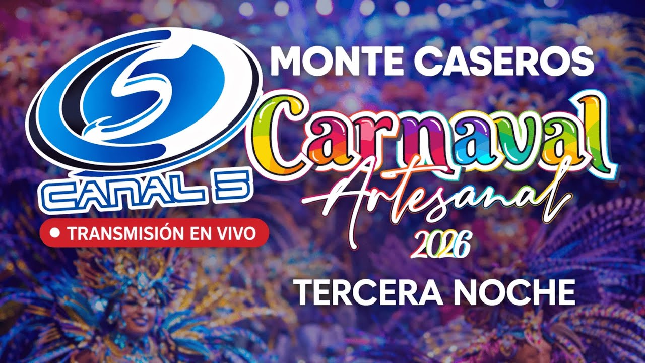 CARNAVAL 2026 Monte Caseros 3º NOCHE EN VIVO