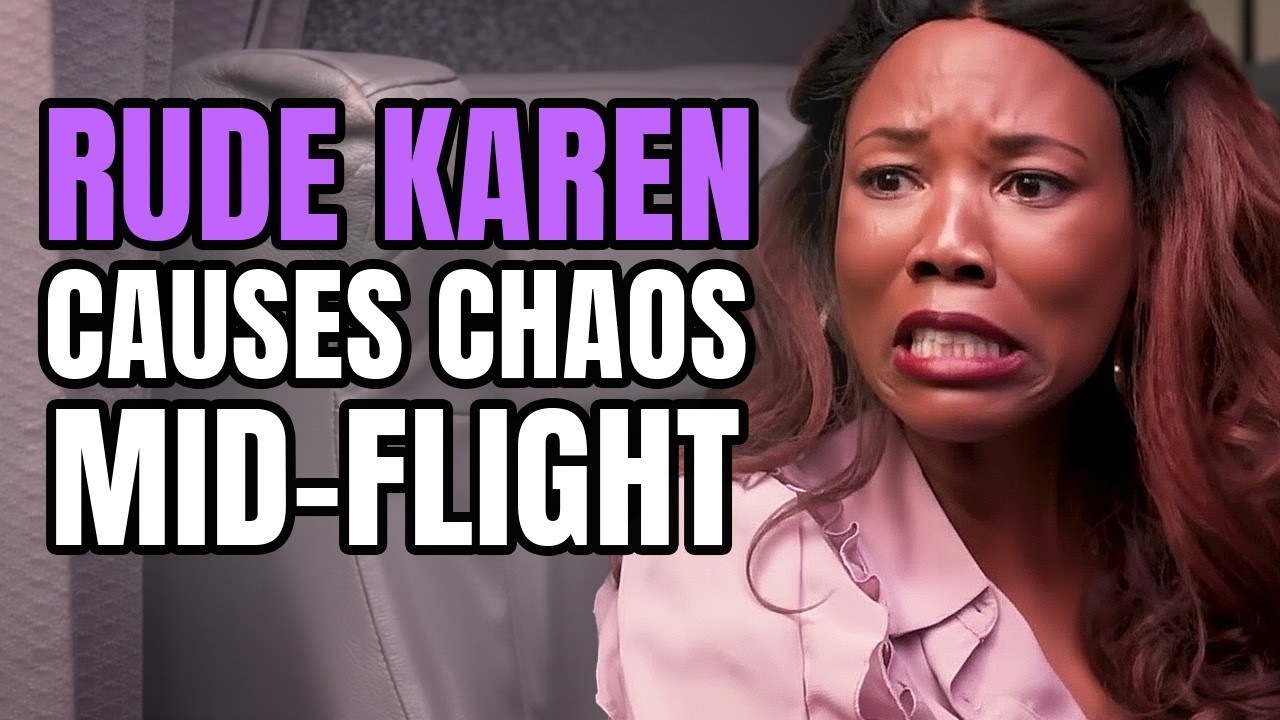 Karen Disrespects a Flight Attendant and Faces Consequences
