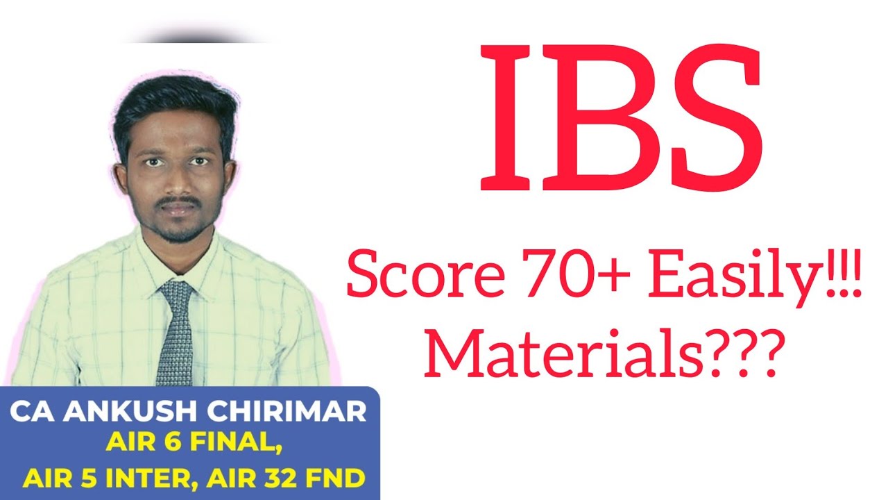 Prepare Paper 6 - IBS in 2 days!!! | Score 70+ easily! | Materials to carry???