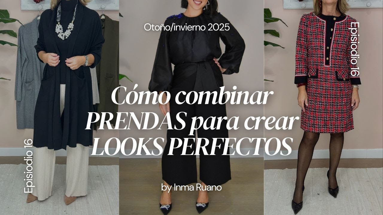 Cómo combinar PRENDAS para crear LOOKS PERFECTOS🖤