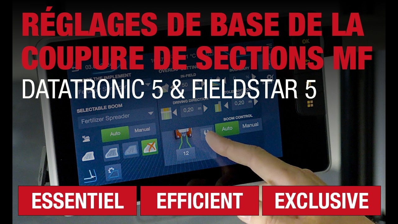 UTILISATION | PRINCIPES DE BASE DE LA COUPURE DE SECTIONS MF