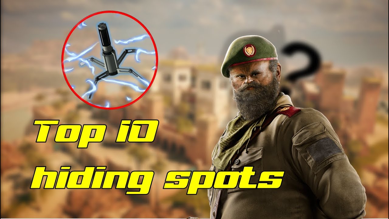 Top 10 Best Kaid Spots | Rainbow Six Siege