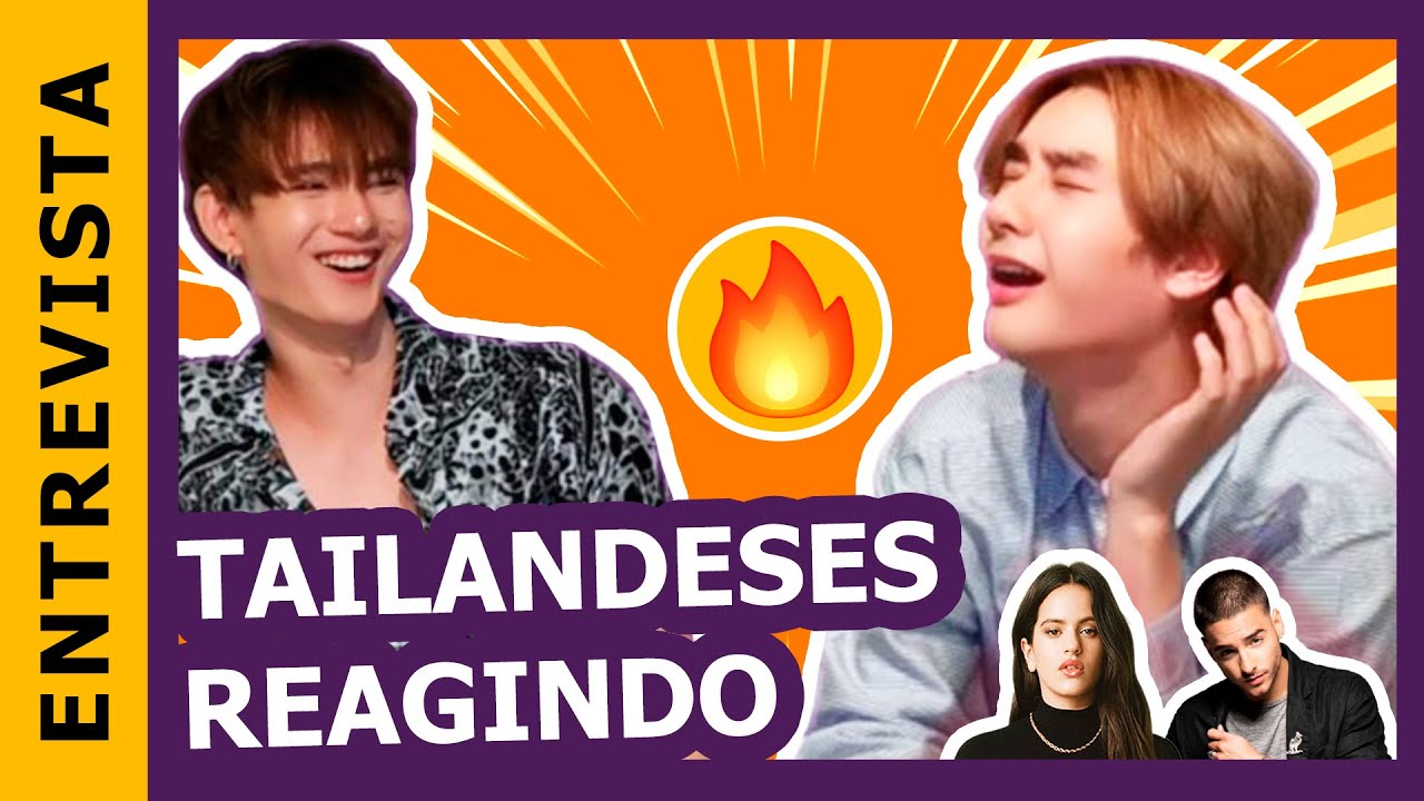 ATORES TAILANDESES DE BL REAGEM À MÚSICA LATINA feat. OXQ (CNCO, Rosalía, J Balvin)