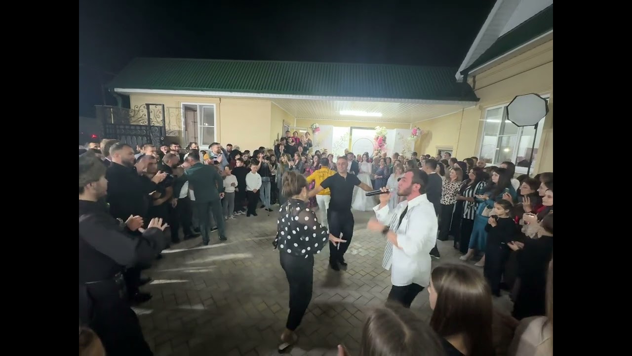 Алибек Казаров Мухамед Пшихачев весёлая свадьба Лафишевых в селе Сармаково 8.09.2024 #кавказ#свадьба