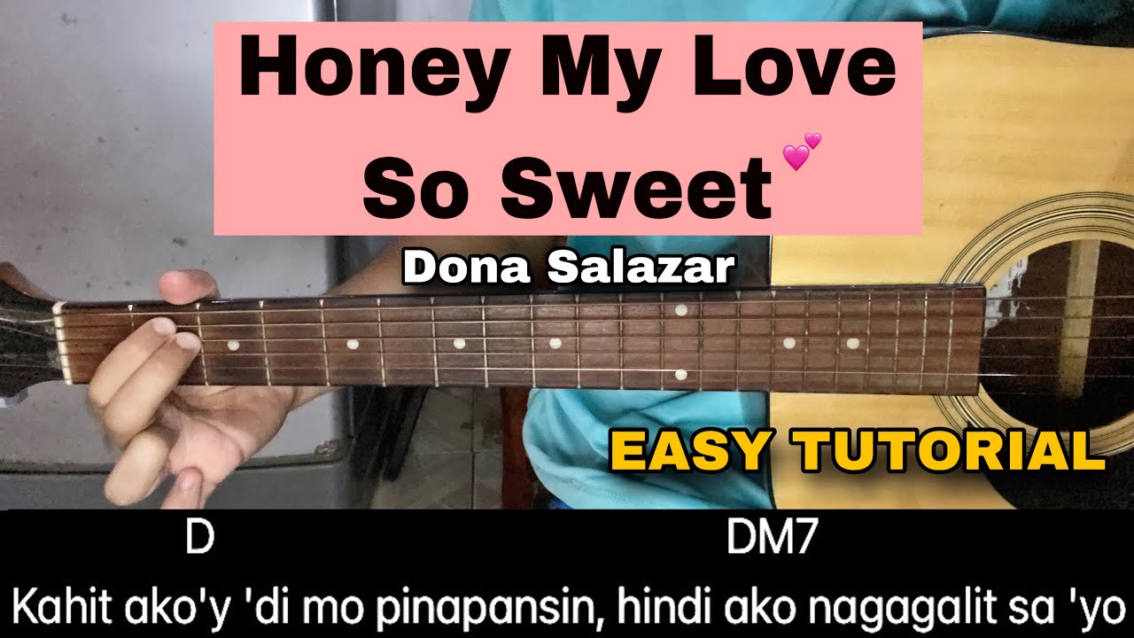 Honey My Love So Sweet - April Boys (EASY GUITAR TUTORIAL)