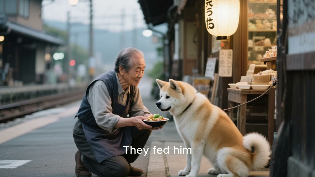 Here's the story of Hashiko the loyal dog #animalshorts #animals #animalreels