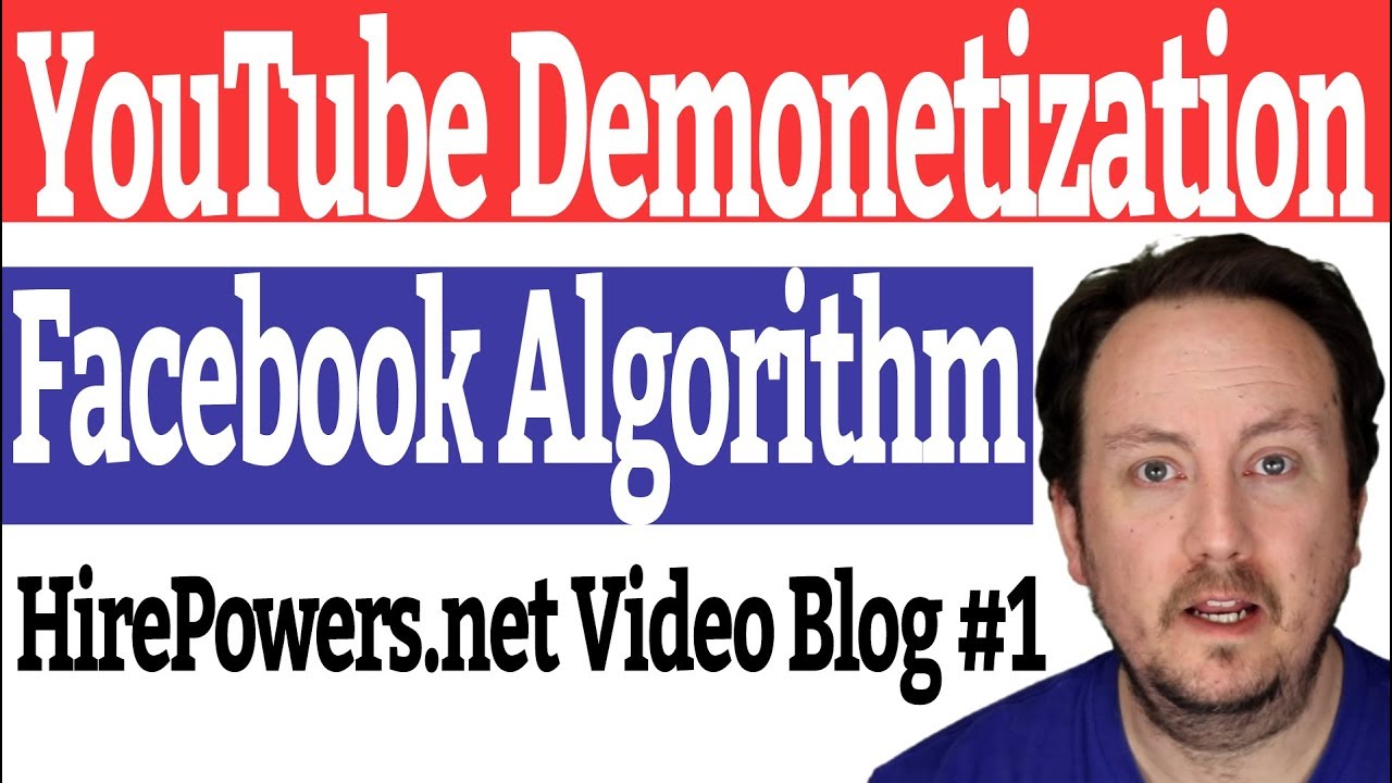 Job of a Content Creator - Youtube Demonetization and Facebook Algorithm