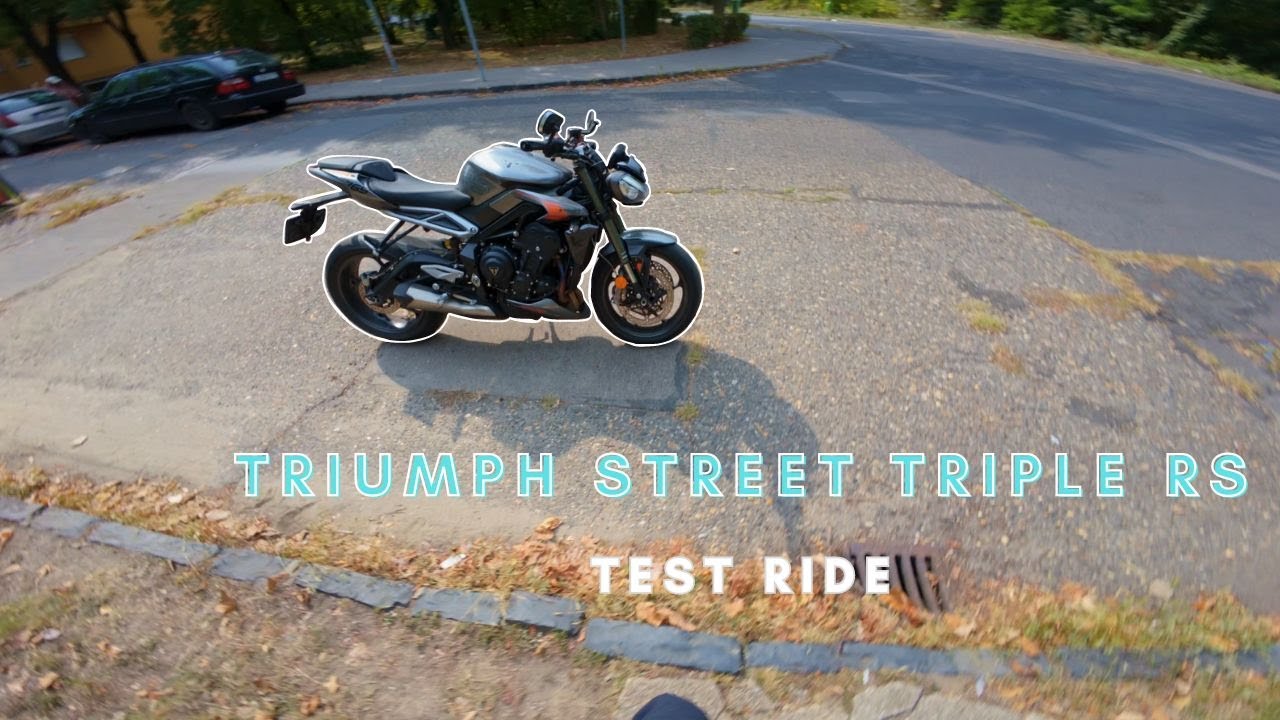 Triumph Street Triple 765 RS | Test Ride | RAW sound