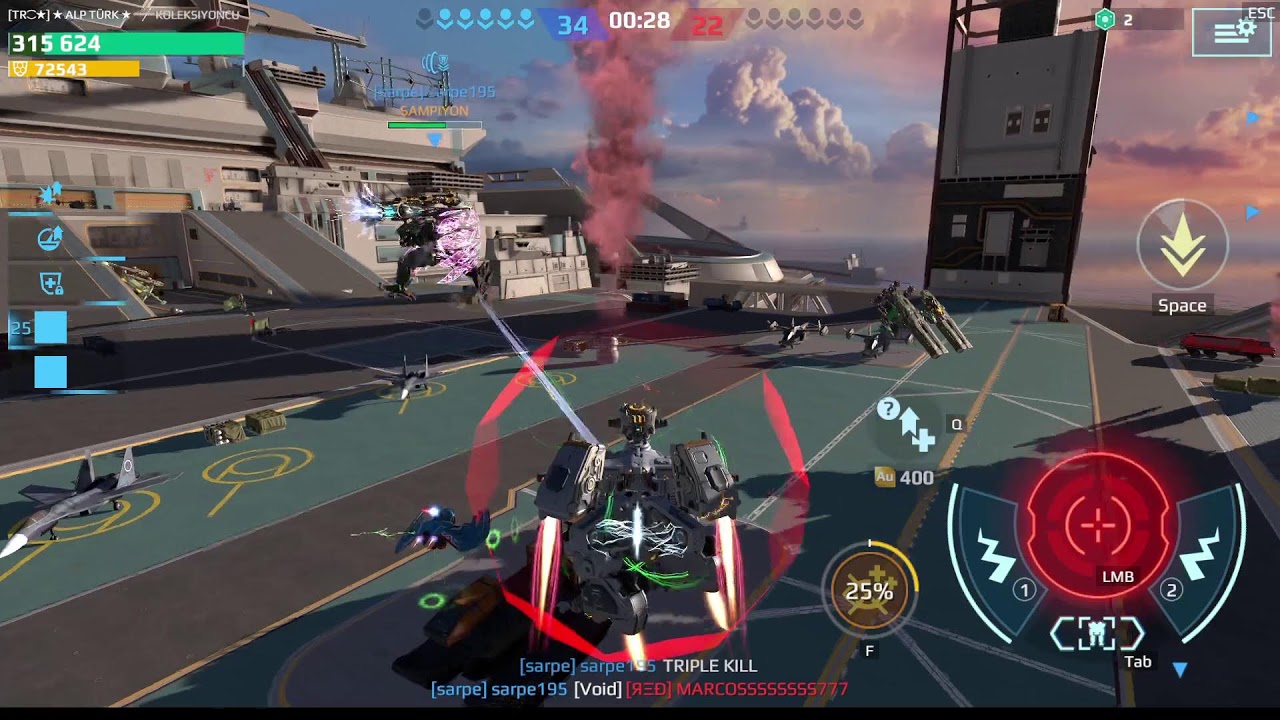 WAR ROBOTS , WAR ROBOTS TÜRKÇE EĞLENCESİNE MAÇLAR Klan İd :140874