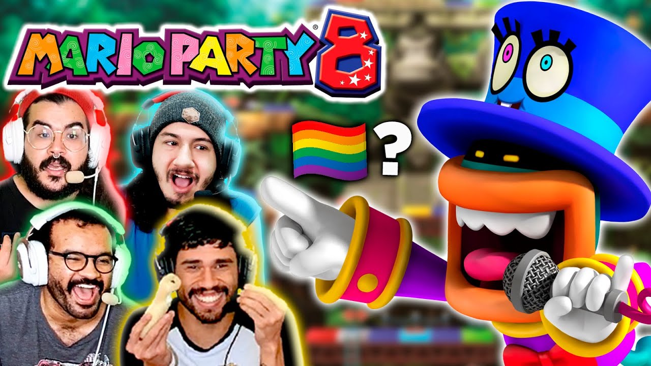 MARIO PARTY 8! - MUITA BRIGA E BARRACOS COM AS GATINHAS 🔥