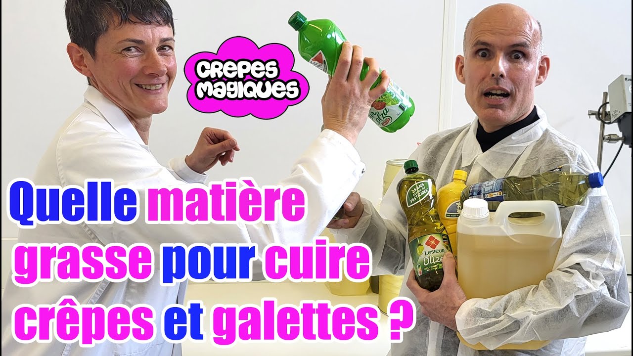 Quelle matière grasse pour cuire vos crêpes et galettes ?